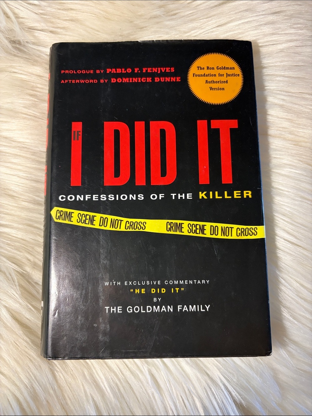 📚 3 for $15 📚 If I Did It - Black Hardcover Book